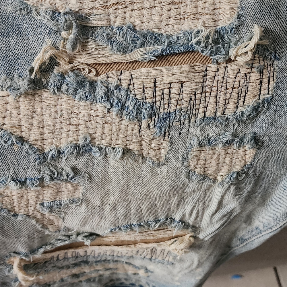 First Row Denim Jorts - Picture 3 of 9